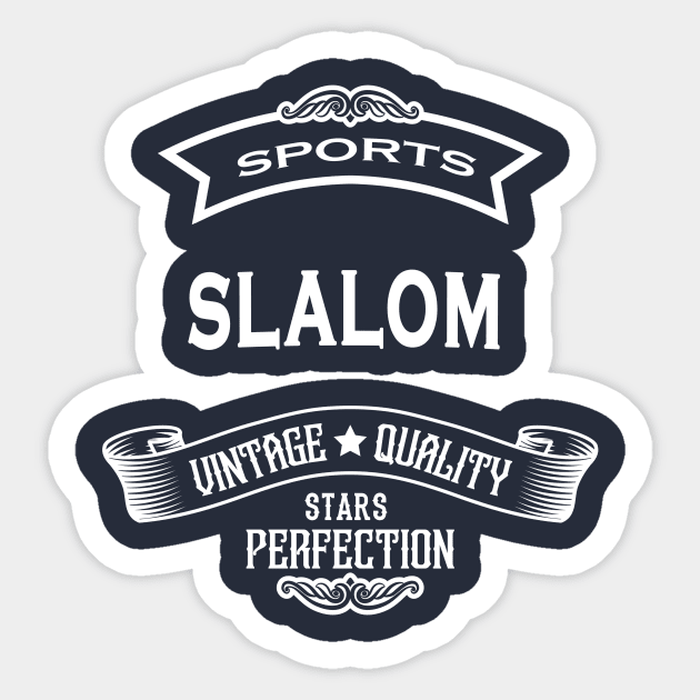 The Slalom Sticker by Wanda City